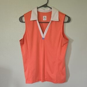 Tail White Label Salmon Pink Golf Tank Size Medium
